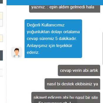 Https://www.epin.com.tr Aldığım Ürünü Teslim Etmiyor