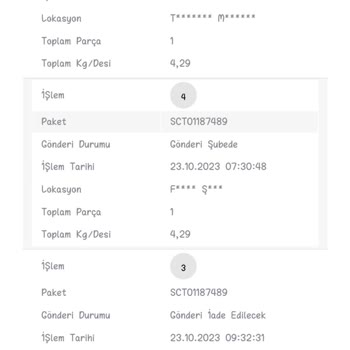 Scotty Kargo Dağıtım Sorunu