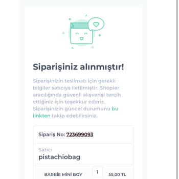 Pistachiobag Ürün/para İadesi A