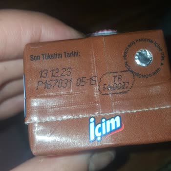 İçim Aldığımız Sütun Bozuk Çıkması