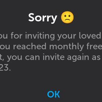 BİP Challenge Davet Sorunu