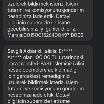 Garanti BBVA Garanti Hesap Ödemelere Kapanması