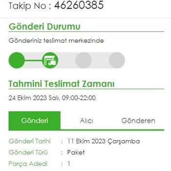Kolay Gelsin Teslim Edilmeyen Kargom