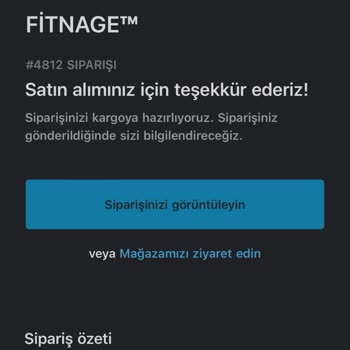 Fitnage Ürün İadesi İle İlgili