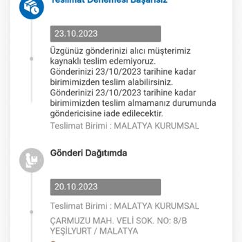 MNG Kargo Malatya Kurumsal Şubesi İlçelere Dağıtım Yapmıyor