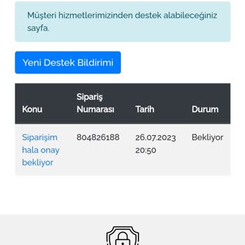 Pola Trend Siparişim Gelmedi, Para İadesi De Yapılmıyor!