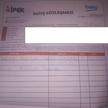 İpek Mobilya 3 Aydır Teslim Edilmeyen Mobilya
