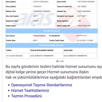 Pazaramada İade Ettiğim Ürünün Ücreti