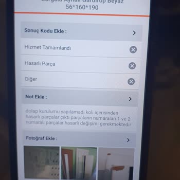 Koçtaş Servis Sorunu