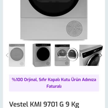 Livaplus.com Çamaşır Kurutma Makinesi Siparişiyle İlgili Sorun