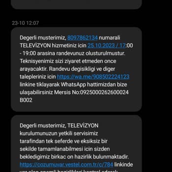 Toshiba TV Kurulum Şikayeti