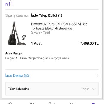 N11 Yanlış Ürün Gönderdi