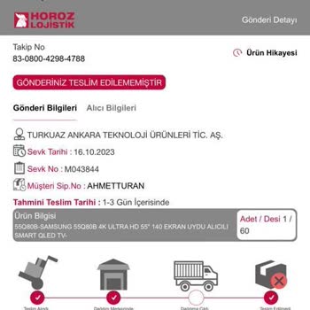 Horoz Lojistik Yavaşlığı. Mağduriyeti Ne Ararsanız Var