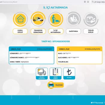 PTT Kargo-Fatih Posta Servisi Kargomu 6 Gündür Teslim Edemedi