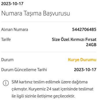 Vodafone Hat Aktivasyonu Yapmıyor