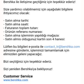 Bershka Garanti Yalanları Ve Saçma Talepleri