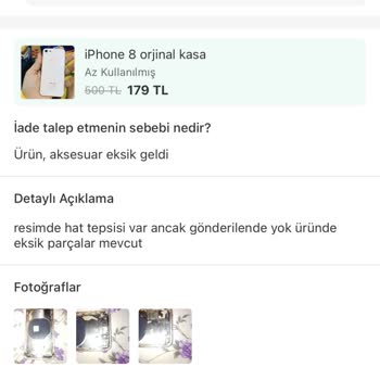 Dolap Uygulaması İle İlgili Şikayetim