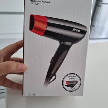 Sinbo Saç Kurutma Makinesi Aldık Bozuk Çıktı
