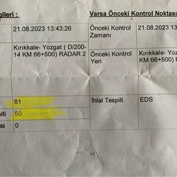 Kırıkkale Valiliği Haksız Trafik Para Cezası!