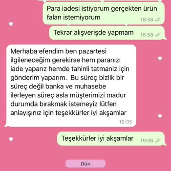 İnanç Fırın Paramı Aldılar Ürünümü Yollamadılar