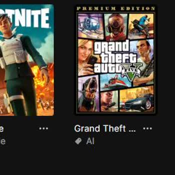 Epic Games Gta5 Kütüphanede Olmasına Rağmen Satın Al Diyor.