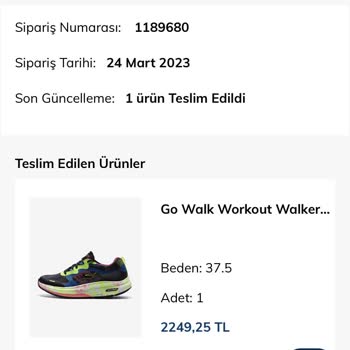 Skechers 7 Ayda Yırtıldı