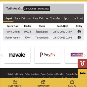 Betebet Sitesi Bakiye Silme