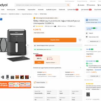 Tefal Yüksek Fiyatlı Sattığı Airfry Ürün!
