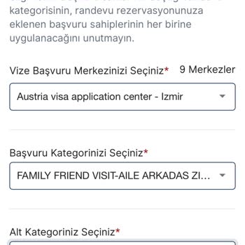 VFS Global Site Üzerinden Randevu Onaylamıyor