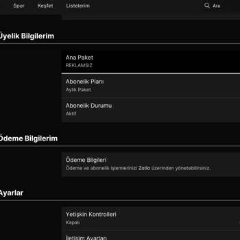 Exxen İptal Butonu Yok