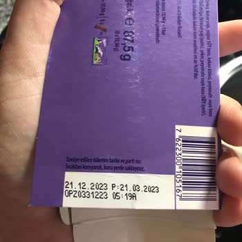 SKT Geçmemiş Milka Milkinis Çikolatanın Bayat Çıkması