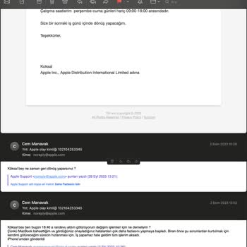 Apple Mağduriyeti Ve İletişimsizliği