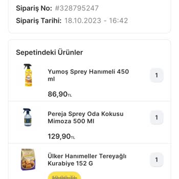 Migros İptal Edilen Siparişin Parasını Hiç Ediyor