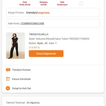 Trendyol Ücret İadem 2 Aydır Yapılmadı!