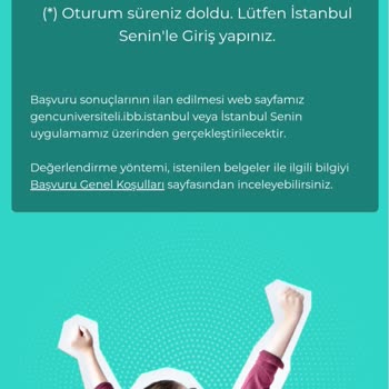 İBB - İstanbul Büyükşehir Belediyesi Genç Üniversiteli Bursu