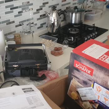 Schafer Tost Makinem Kargoda Kırıldı