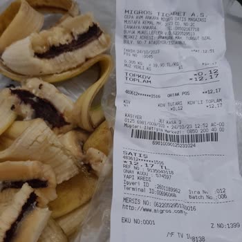 Migros Ortası Küflenmiş Muz