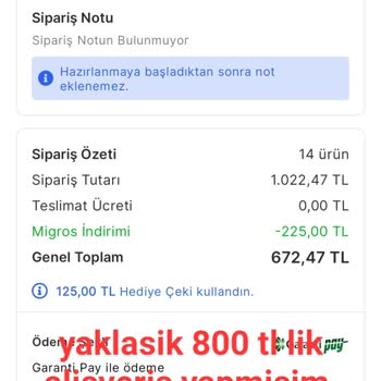 Migros Sanal Market Kampanyamı Yaktı