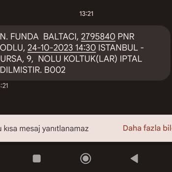 İstanbul Kalesi Seyahat Servis İçin Aramama Rağmen Tamam Deyip Beni Mağdur Edilisi