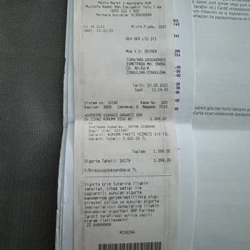 BNP Paribas Cardif Sigorta Dyson V11 Süpürgem Arızalandı