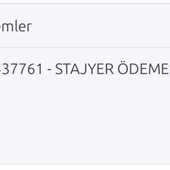 Kariyer Kapısı Staj Ücretinin Eksik Yatırılması