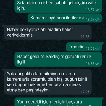 Özkaymak Turizm Valizimi Kaybederek Mağdur Ettiler.