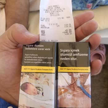 TAPDK (Tütün ve Alkol Piyasası Düzenleme Kurumu) Sigara Farklı Satılması