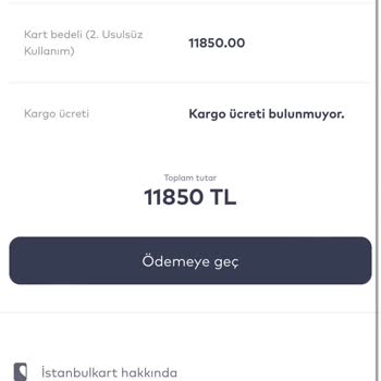 İBB - İstanbul Büyükşehir Belediyesi İstanbulkart Haksız Usulsüzlük Cezası