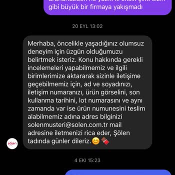 Şölen Çikolata Şölen Luppo Ürün Eksik Çıktı
