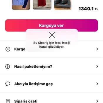 Gardrops Alamadığım Ürünün Parasını Ödedim