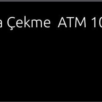 Yapı Kredi Bankası QR Kodu Para Çekme Hatası