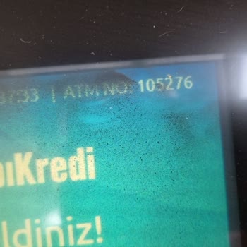 Yapı Kredi Bankası QR Kodu Para Çekme Hatası