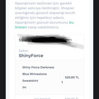 Shiny Force İade Edildi Yazıyor