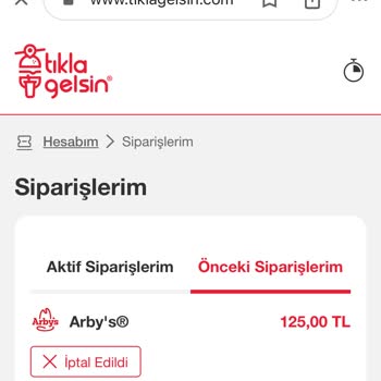 Tıkla Gelsin Para İadesi Yapmıyor
